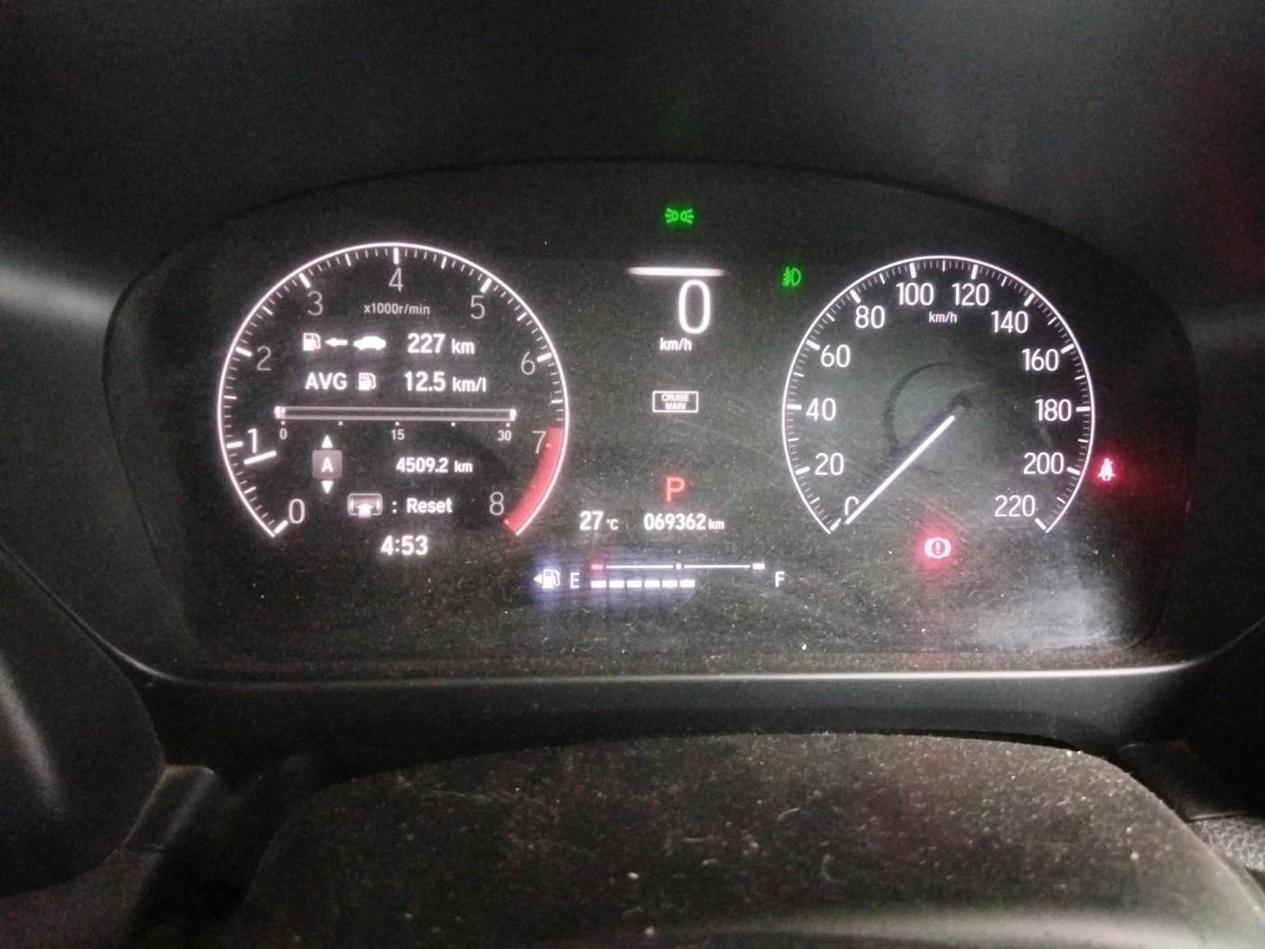 2022 Honda City 1.5L I-VTEC ZX CVT, Petrol, Automatic, 69,362 km, interior