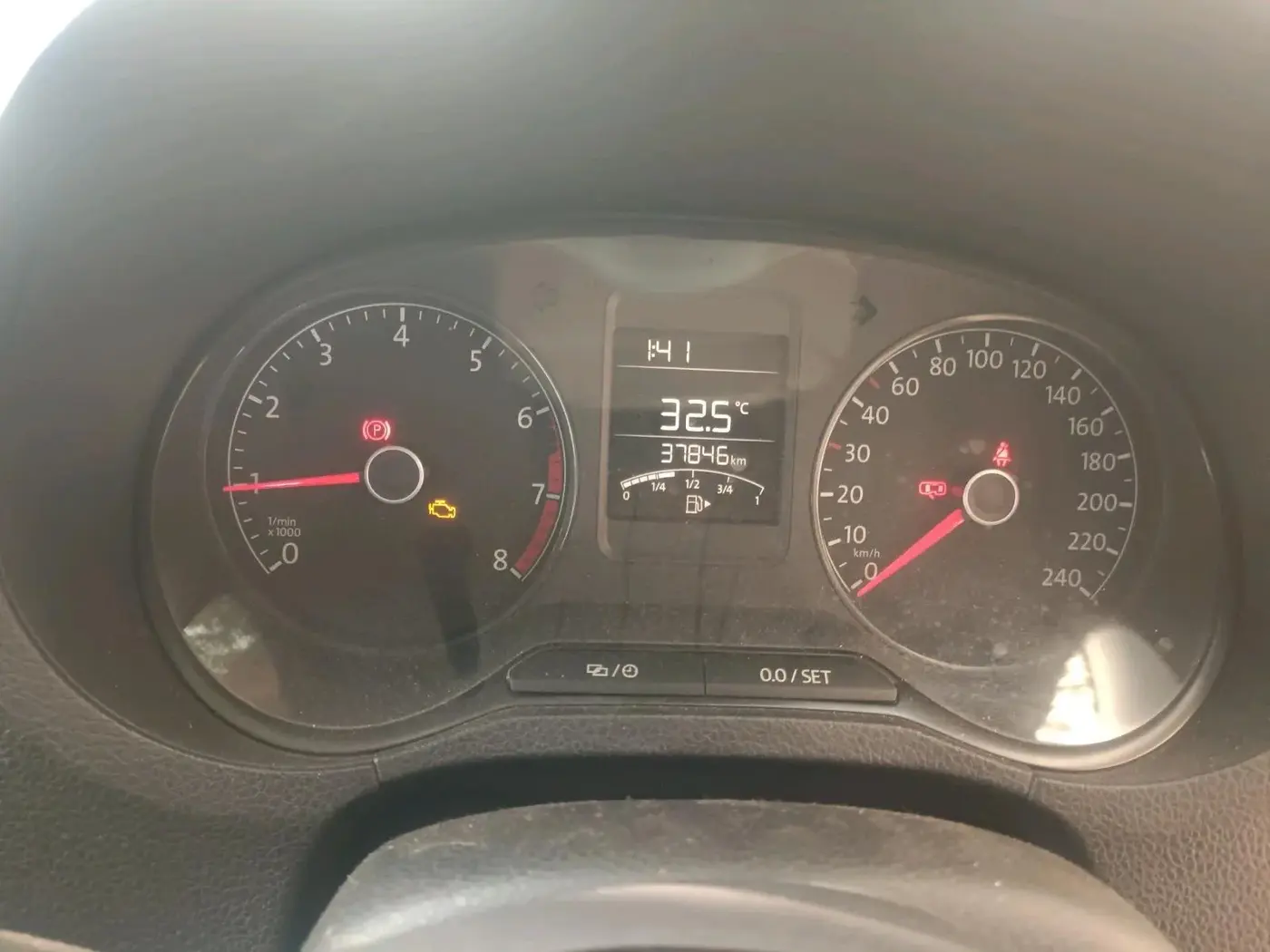 2019 Volkswagen Ameo COMFORTLINE 1.0L, Petrol, Manual, 37,846 km, interior