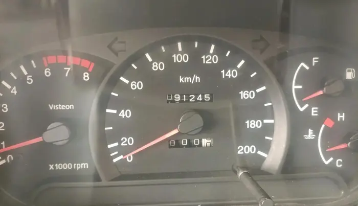 2002 Hyundai Accent GLE, Petrol, Manual, 91,245 km, interior