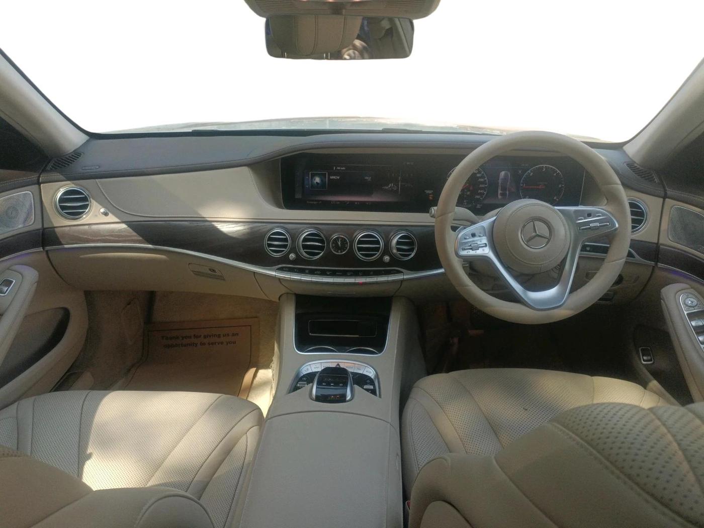 2018 Mercedes Benz S Class S350d, Diesel, Automatic, 43,140 km, interior