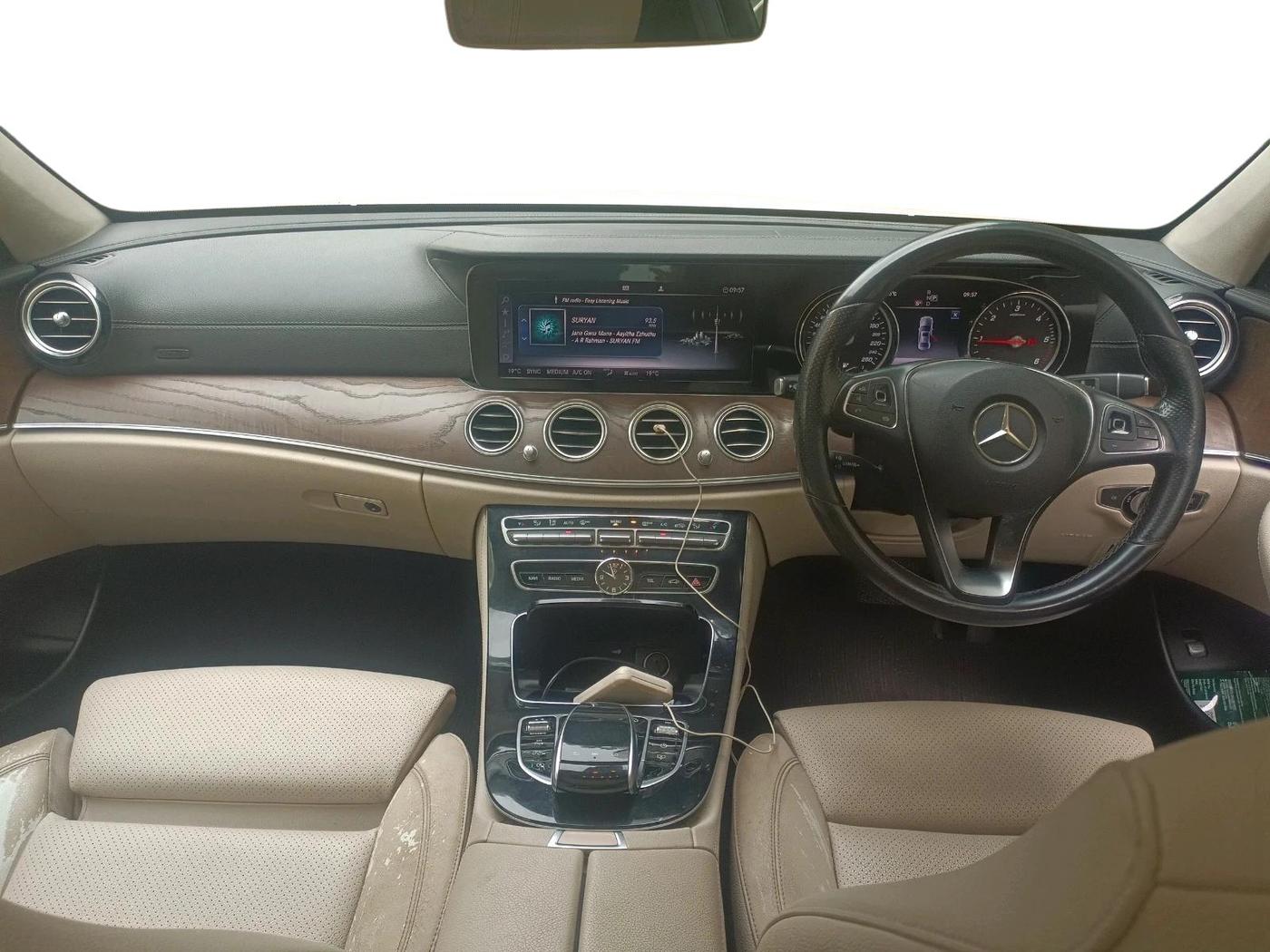 2018 Mercedes Benz E Class E 220 D, Diesel, Automatic, 1,36,722 km, interior