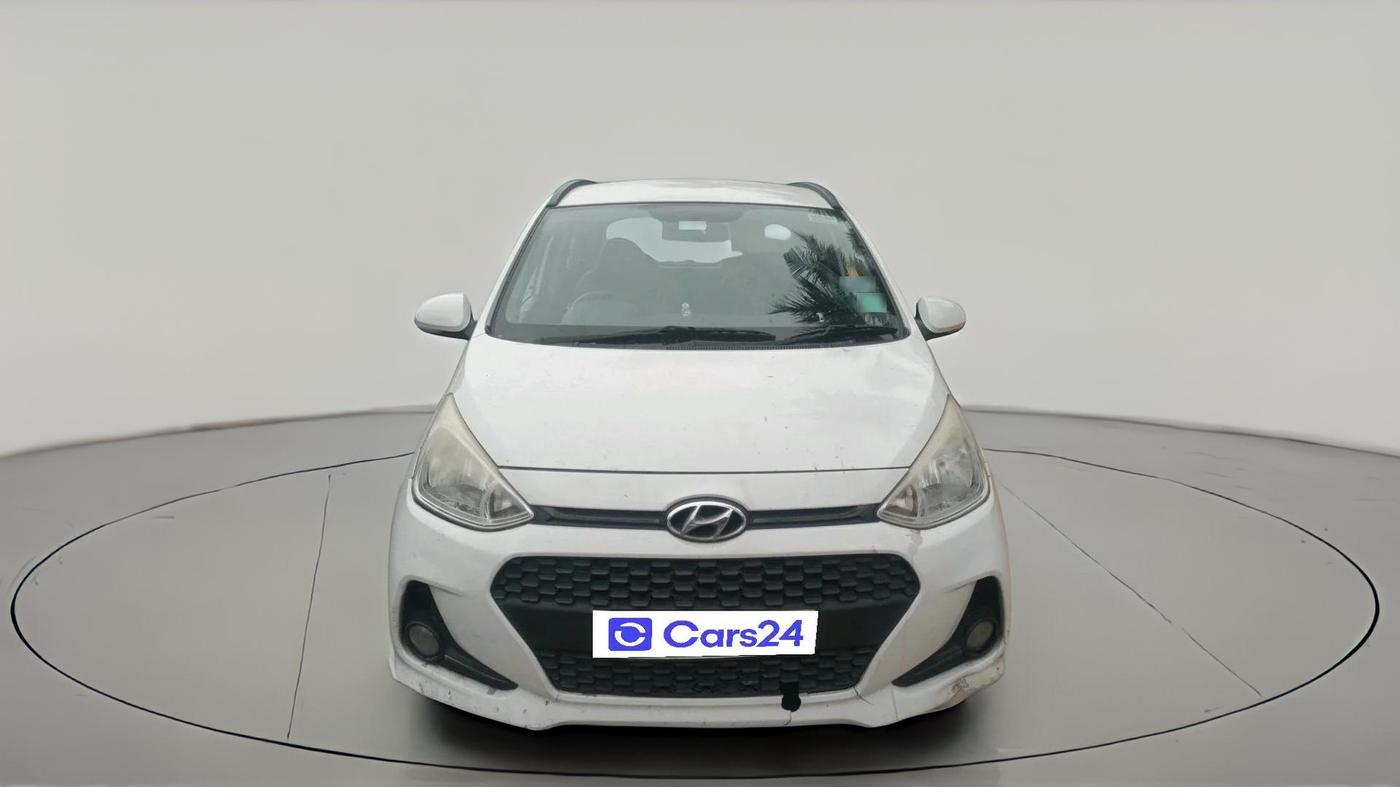 2018 Hyundai Grand i10 SPORTZ AT 1.2 KAPPA VTVT, Petrol, Automatic, 66,019 km, exterior
