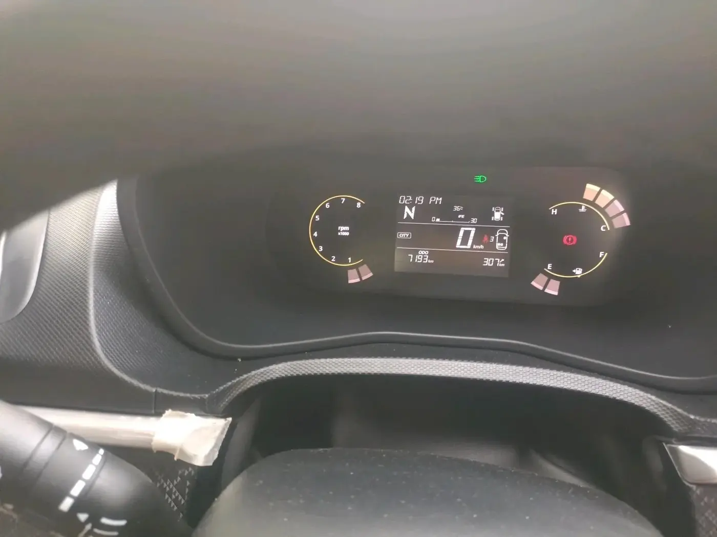 2025 Tata NEXON CREATIVE PLUS S 1.2 REVOTRON 7 DCA, Petrol, Automatic, 7,193 km, interior