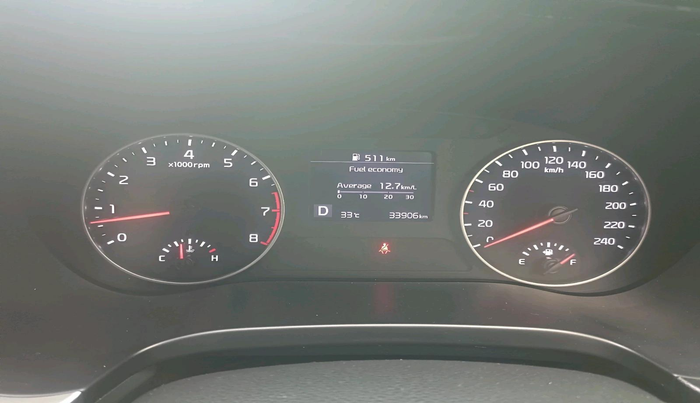 2022 KIA SELTOS HTX IVT 1.5 PETROL, Petrol, Automatic, 33,902 km, interior