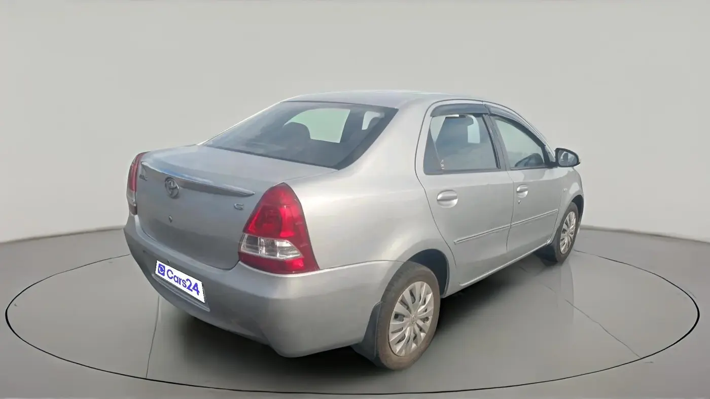 2013 Toyota Etios G, Petrol, Manual, 83,167 km, exterior