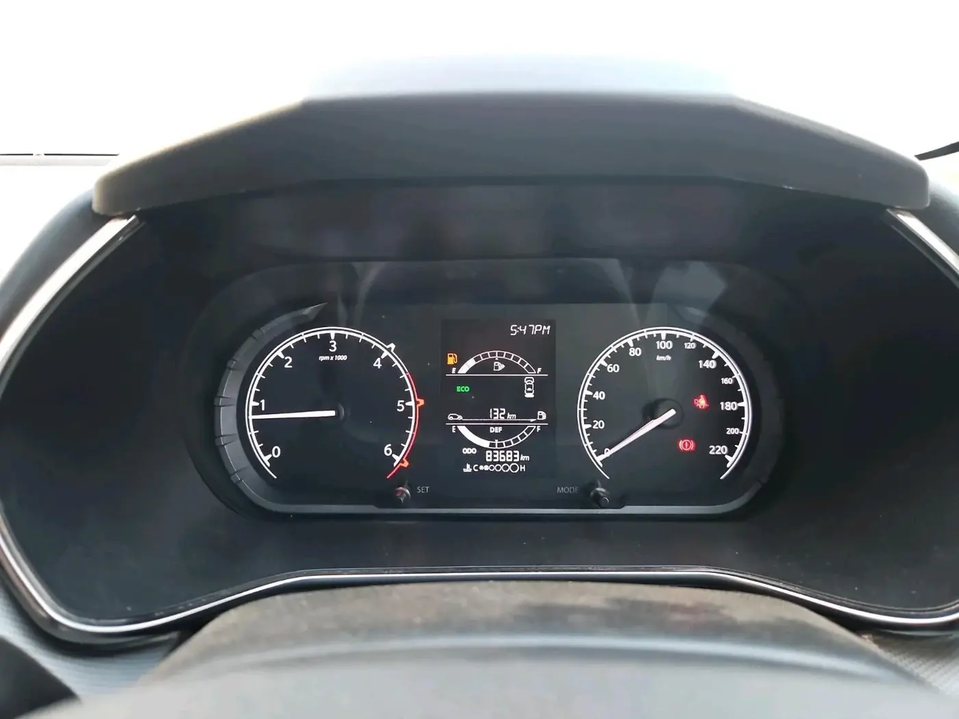 2021 Tata Harrier XT PLUS 2.0L KRYOTEC DARK EDITON, Diesel, Manual, 83,683 km, interior