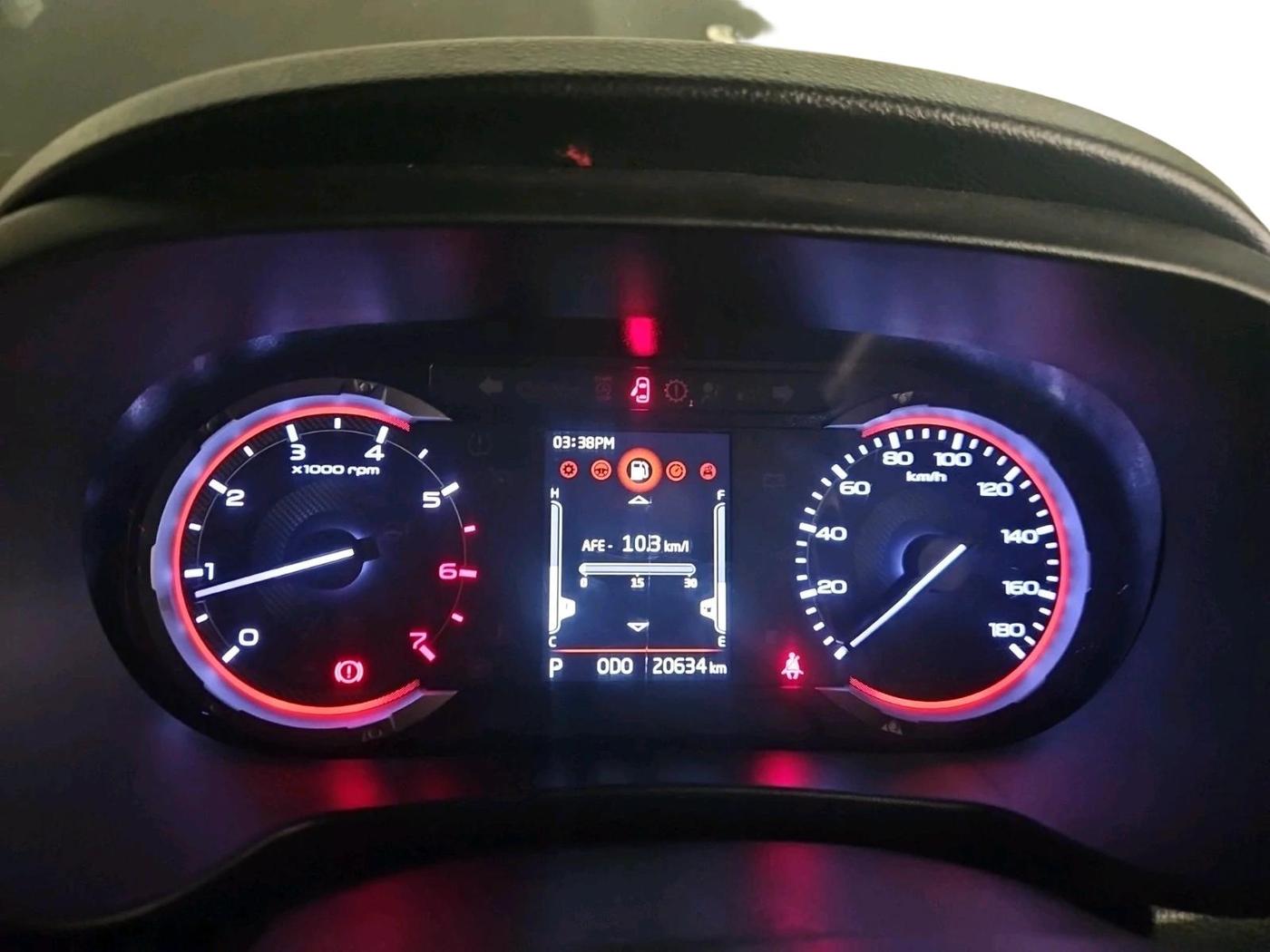 2022 Mahindra Thar LX PETROL HT 4WD AT, Petrol, Automatic, 20,634 km, interior
