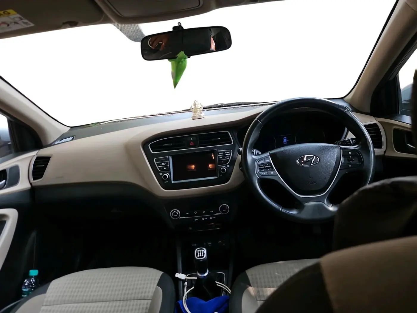 2019 Hyundai Elite i20 ASTA 1.2 (O), Petrol, Manual, 1,29,103 km, interior
