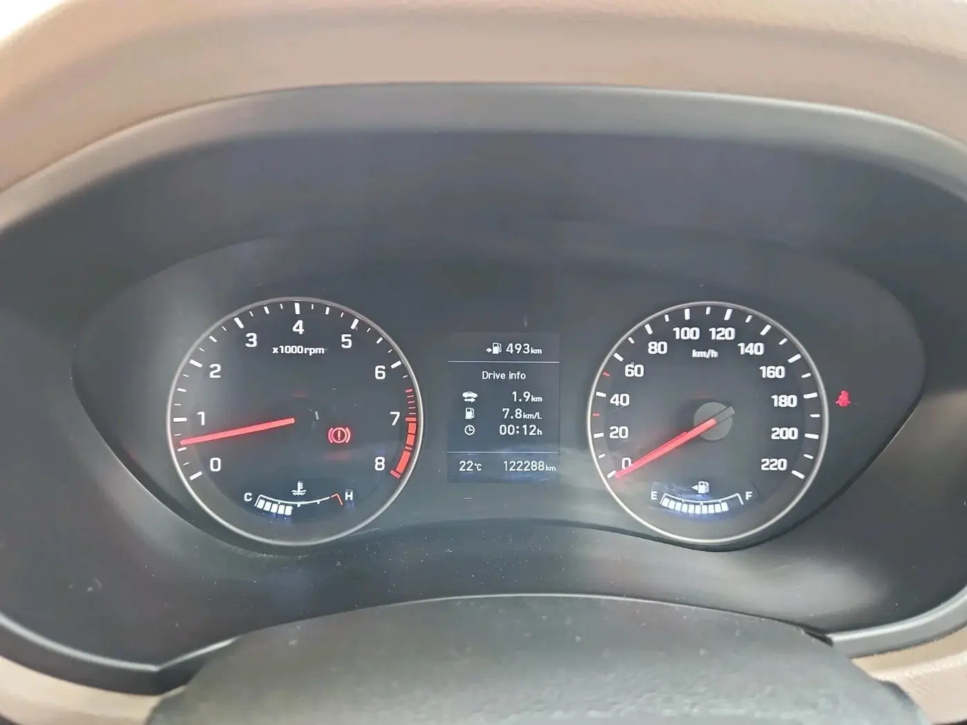 2019 Hyundai Elite i20 ASTA 1.2 (O), Petrol, Manual, 1,29,103 km, interior