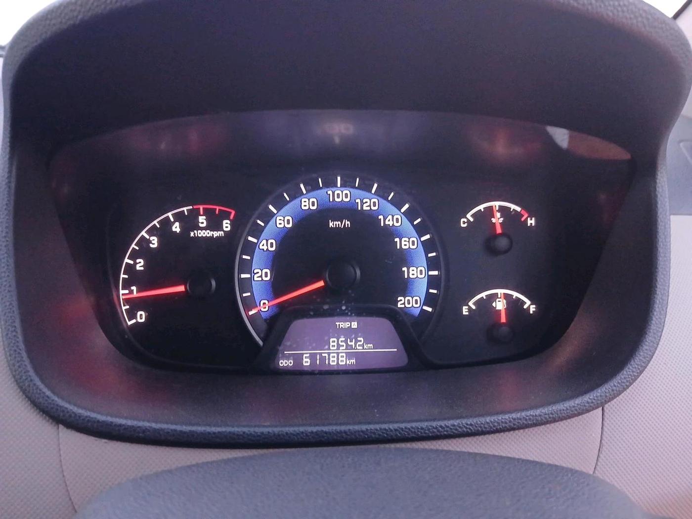2019 Hyundai Xcent E 1.2 CRDI, Diesel, Manual, 61,788 km, interior