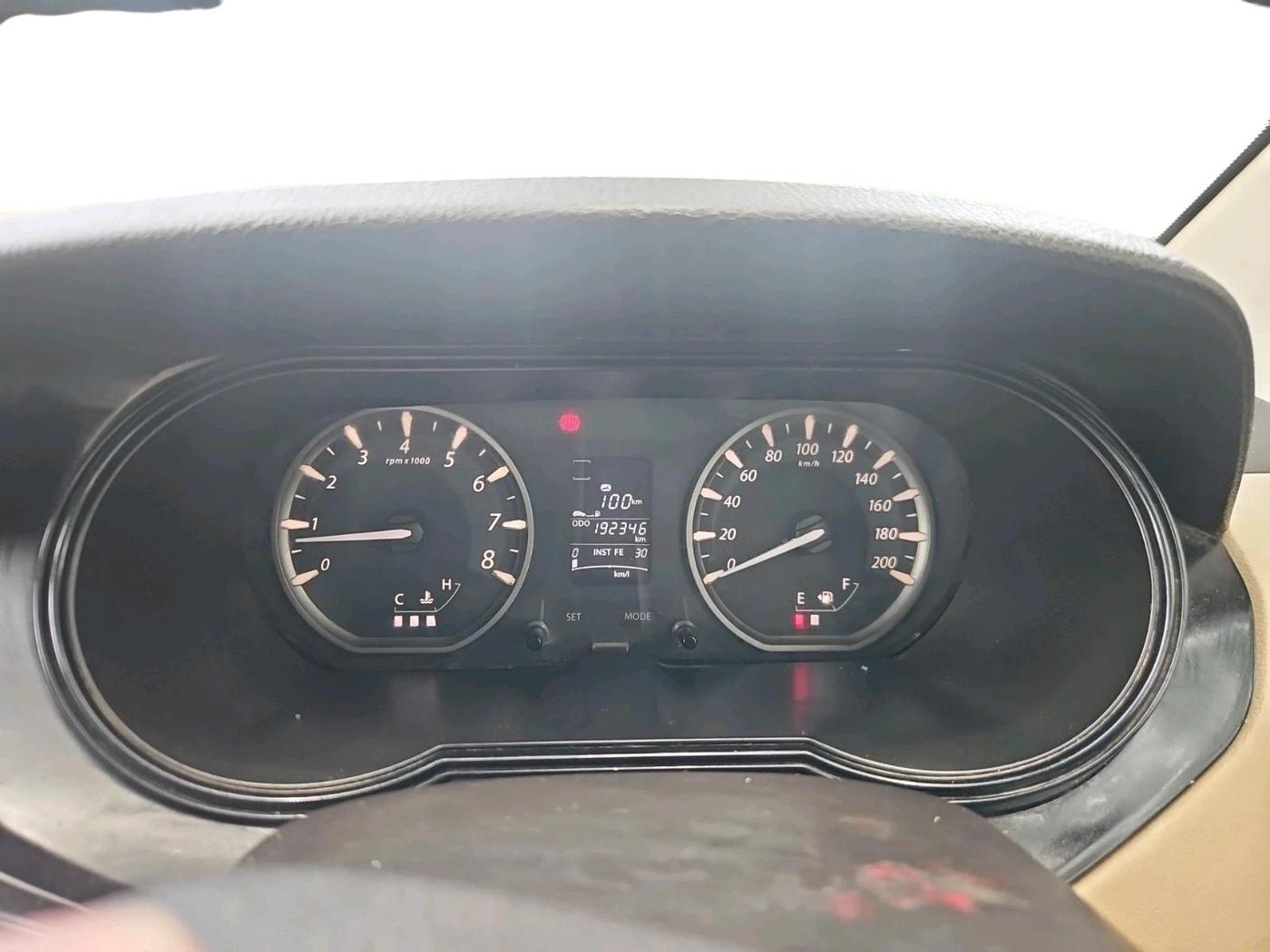 2014 Tata Zest XM PETROL, Petrol, Manual, 1,92,346 km, interior