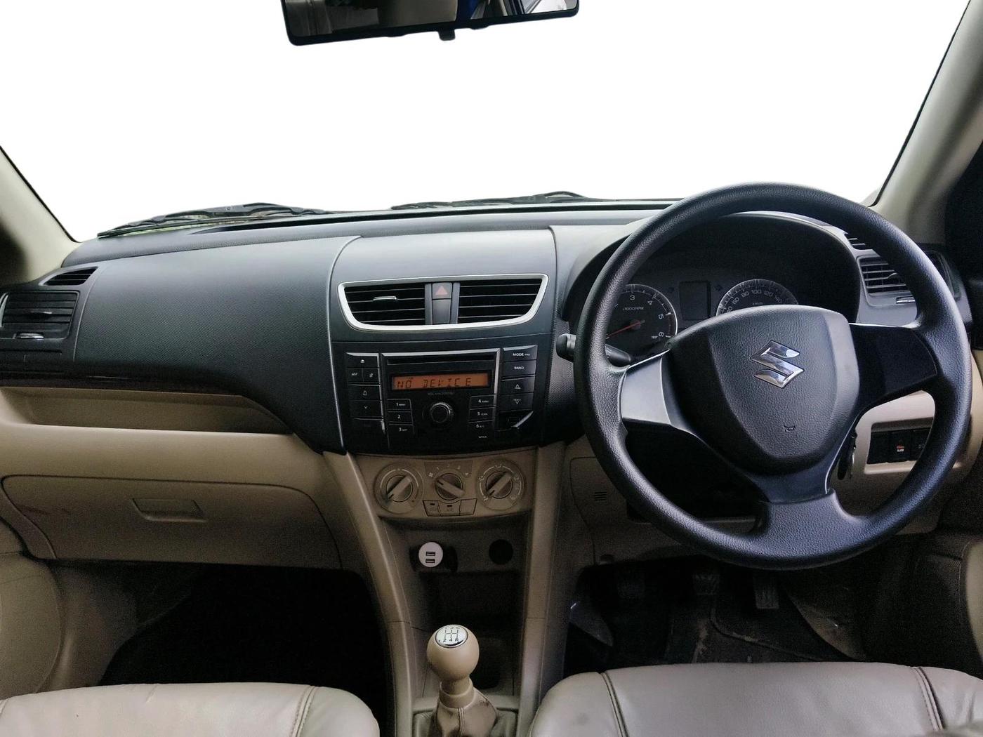 2012 Maruti Swift Dzire VDI, Diesel, Manual, 1,58,393 km, interior