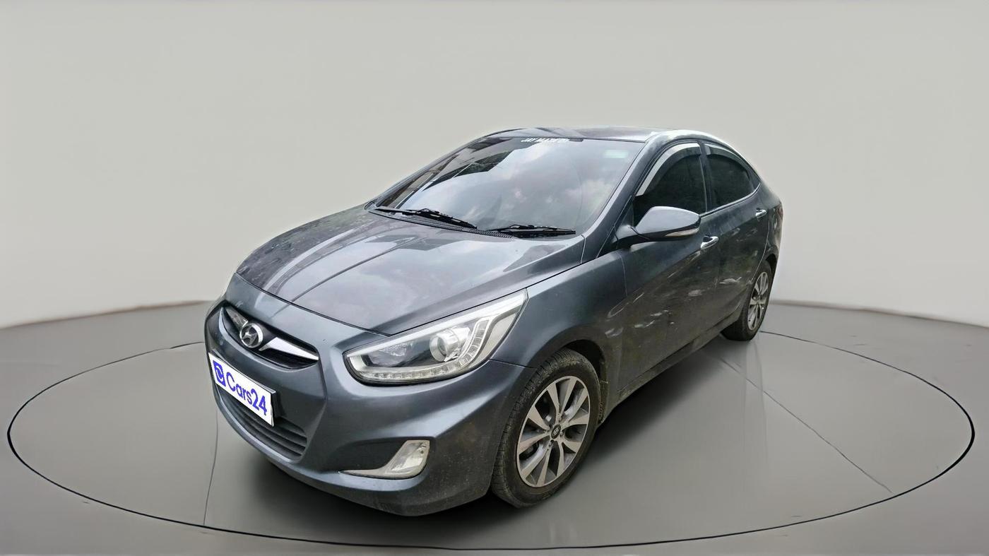 2014 Hyundai Verna FLUIDIC 1.6 CRDI SX, Diesel, Manual, 95,118 km, exterior
