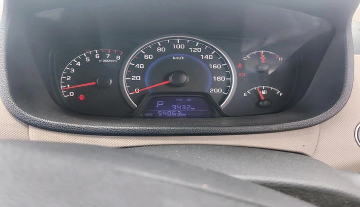 2016 Hyundai Grand i10 ASTA (O) AT 1.2 KAPPA VTVT, Petrol, Automatic, 54,063 km, interior