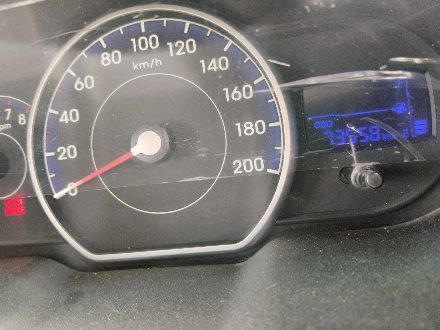 2011 Hyundai i10 MAGNA 1.2, Petrol, Manual, 73,558 km, interior