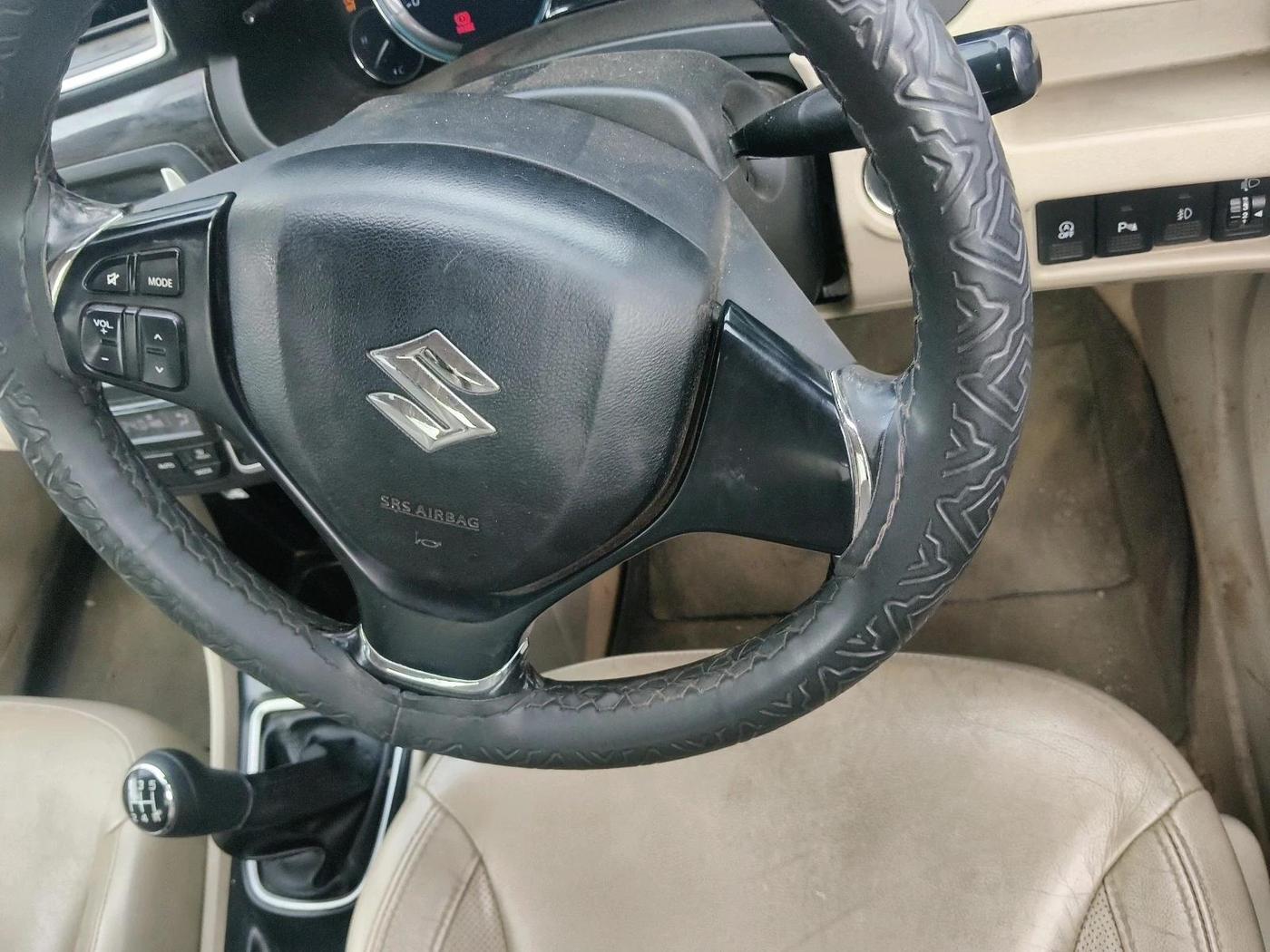 2017 Maruti Ciaz ALPHA DIESEL 1.3, Diesel, Manual, 1,33,008 km, interior