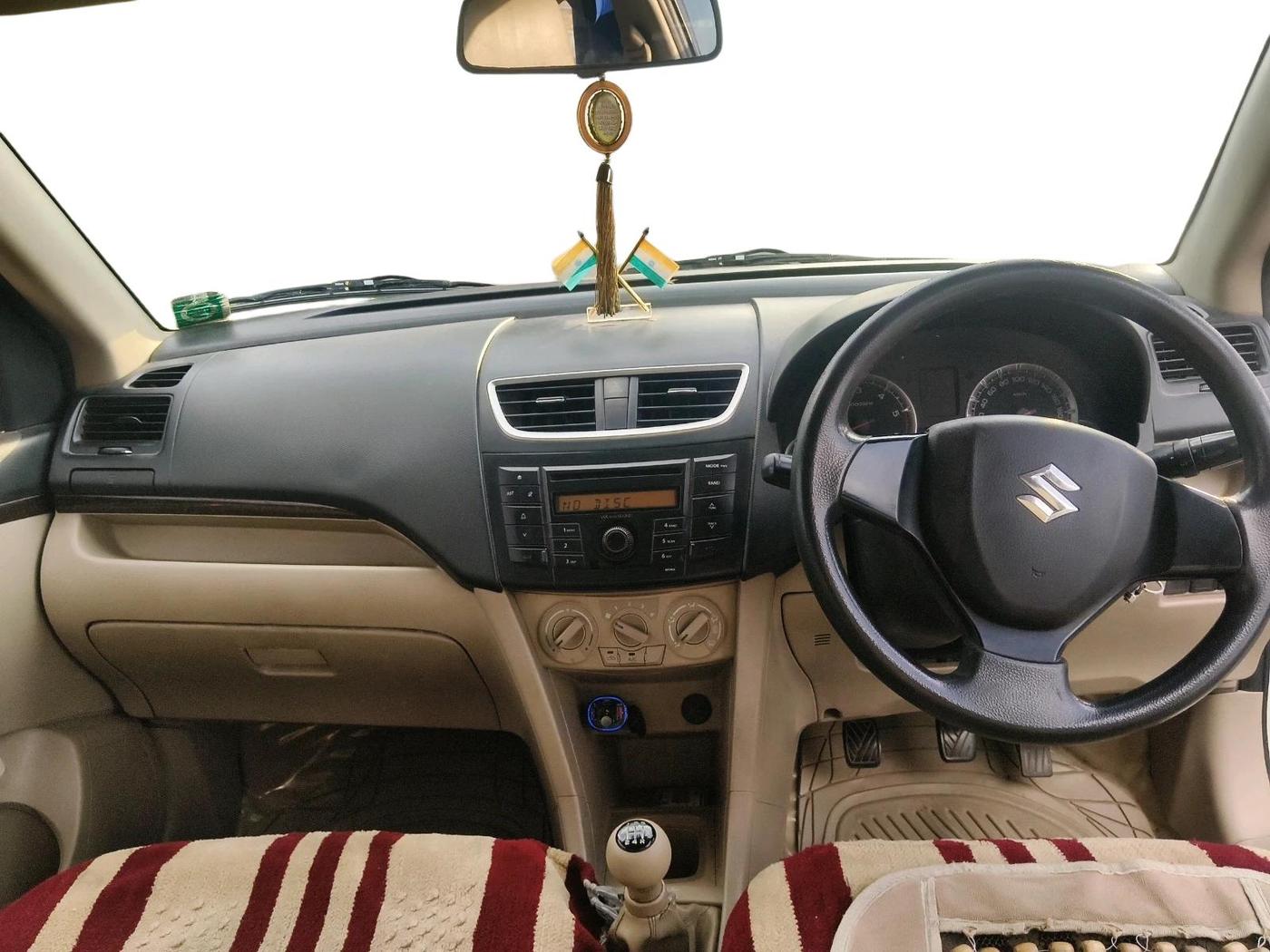 2012 Maruti Swift Dzire VDI, Diesel, Manual, 1,92,296 km, interior