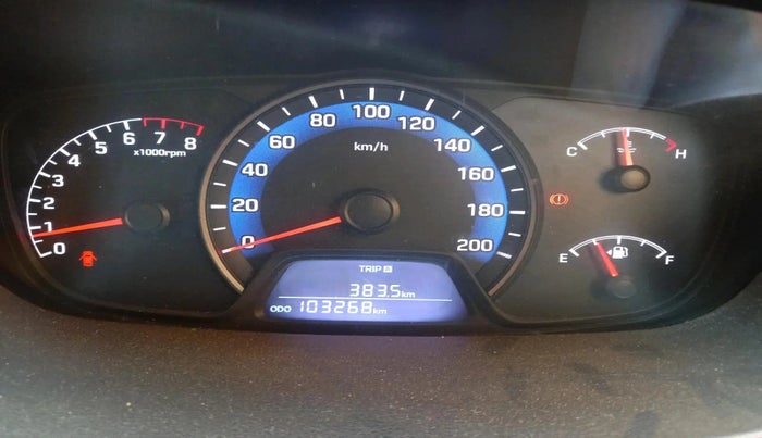 2015 Hyundai Xcent BASE 1.2, Petrol, Manual, 1,03,268 km, interior