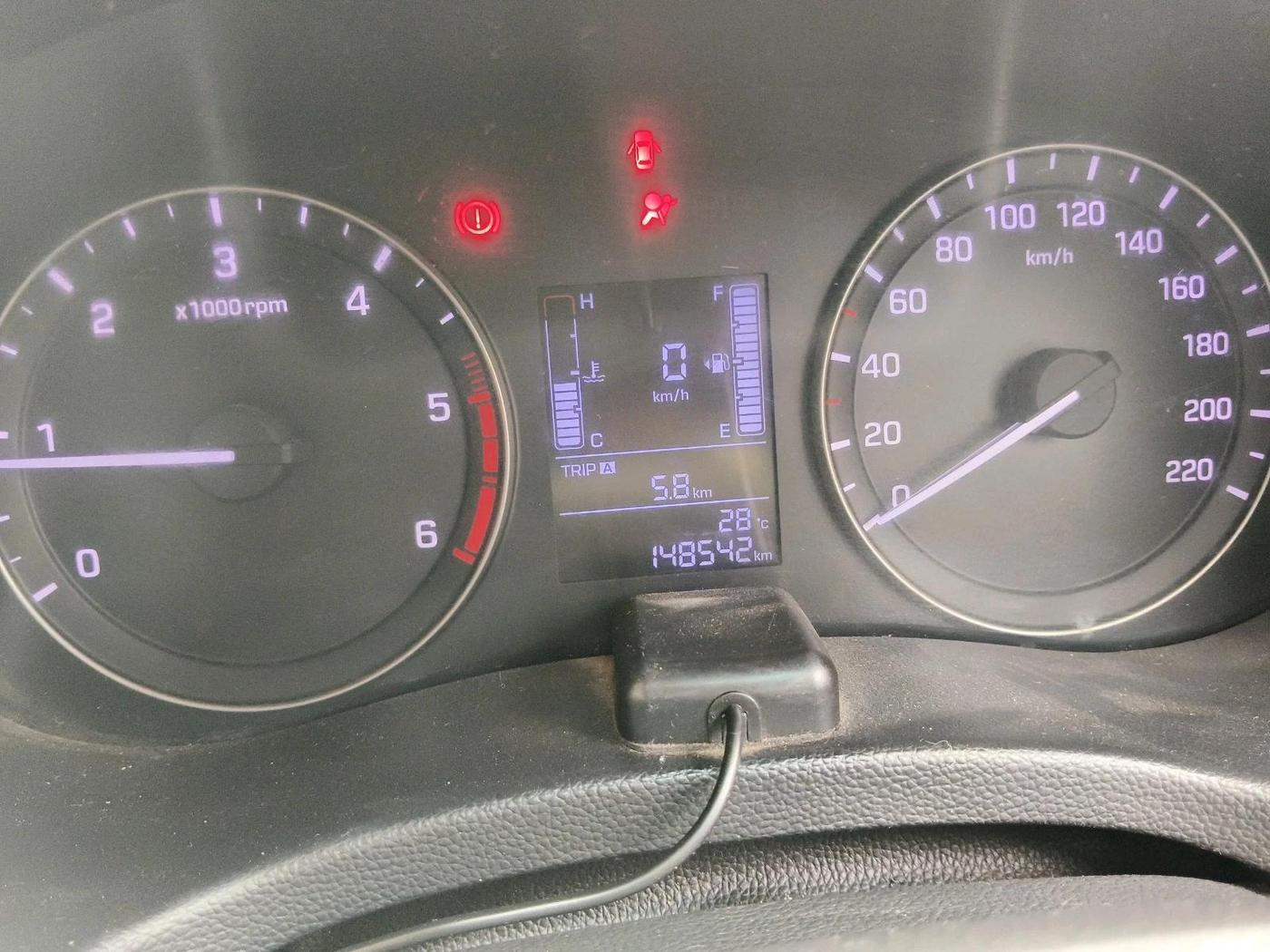 2016 Hyundai Creta SX 1.6 DIESEL, Diesel, Manual, 1,48,542 km, interior