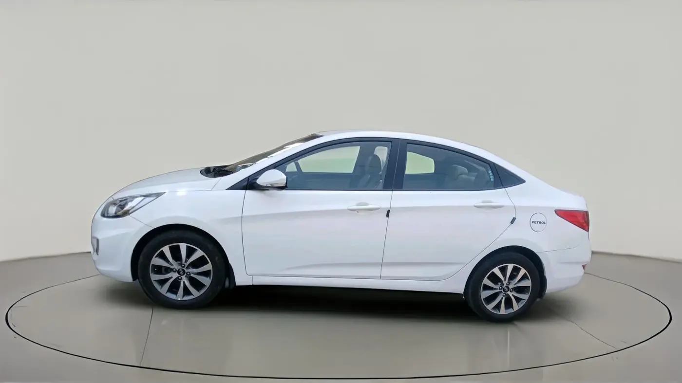2014 Hyundai Verna FLUIDIC 1.6 VTVT SX AT, Petrol, Automatic, 53,791 km, exterior