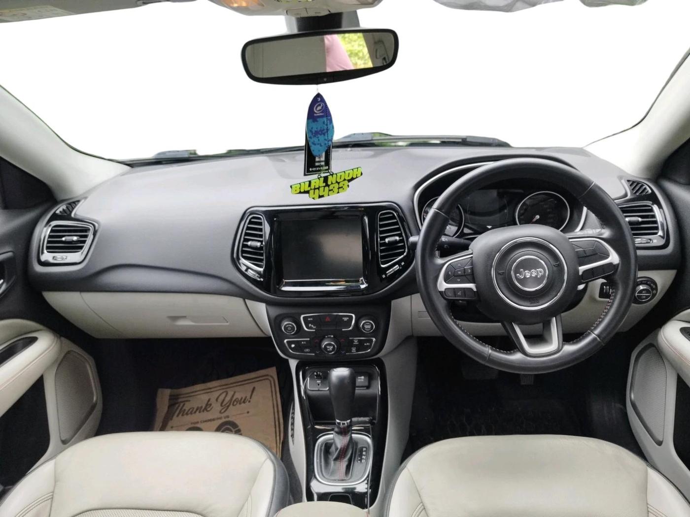 2019 Jeep Compass LIMITED PLUS PETROL AT, Petrol, Automatic, 40,458 km, interior
