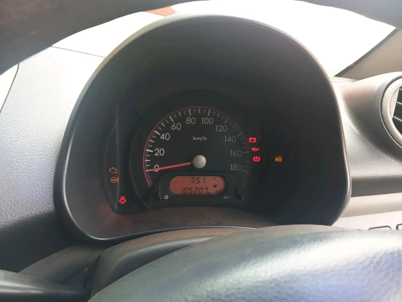 2010 Maruti A Star VXI, Petrol, Manual, 1,05,207 km, interior