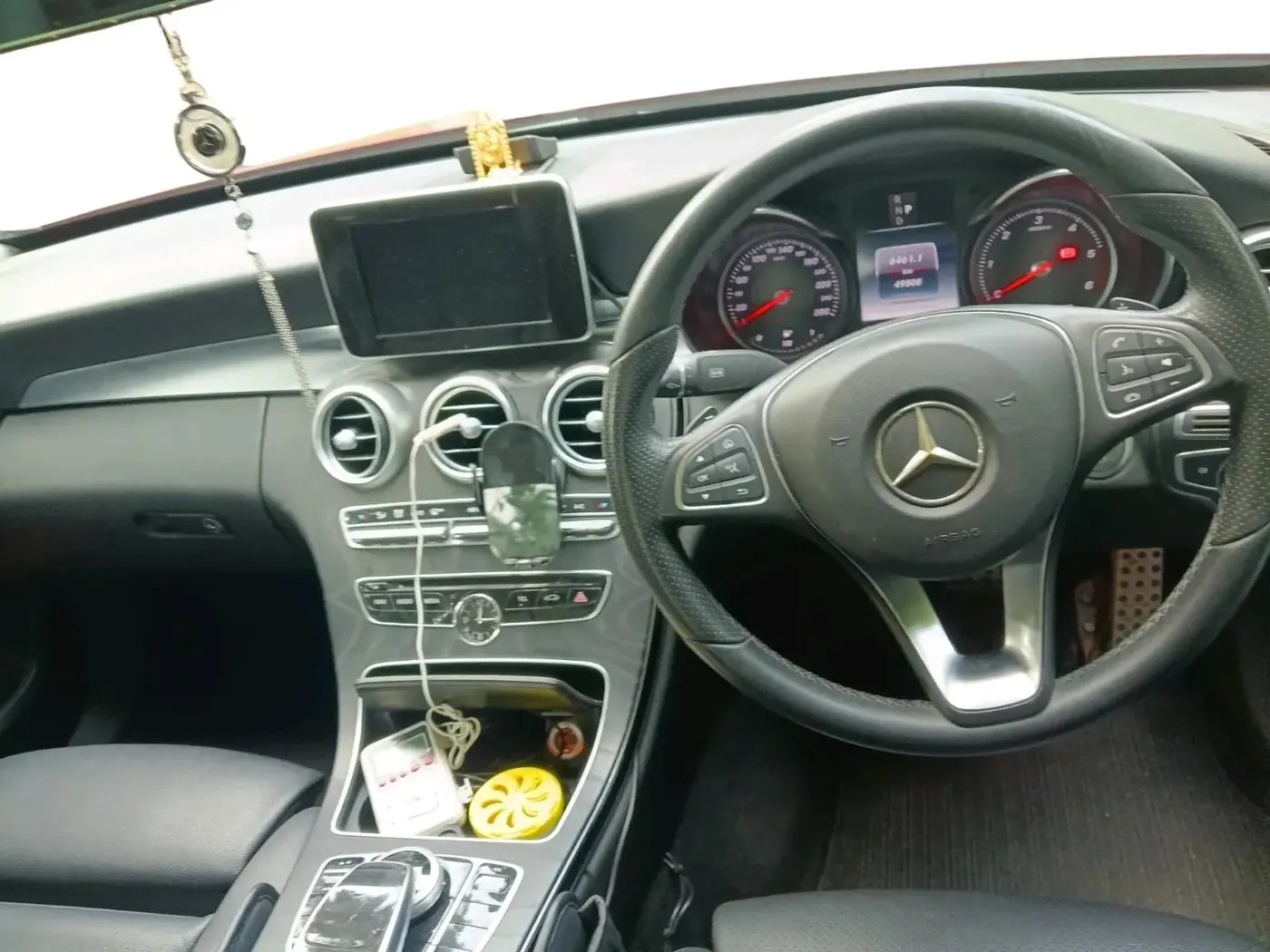 2017 Mercedes Benz C Class 220d, Diesel, Automatic, 57,500 km, interior