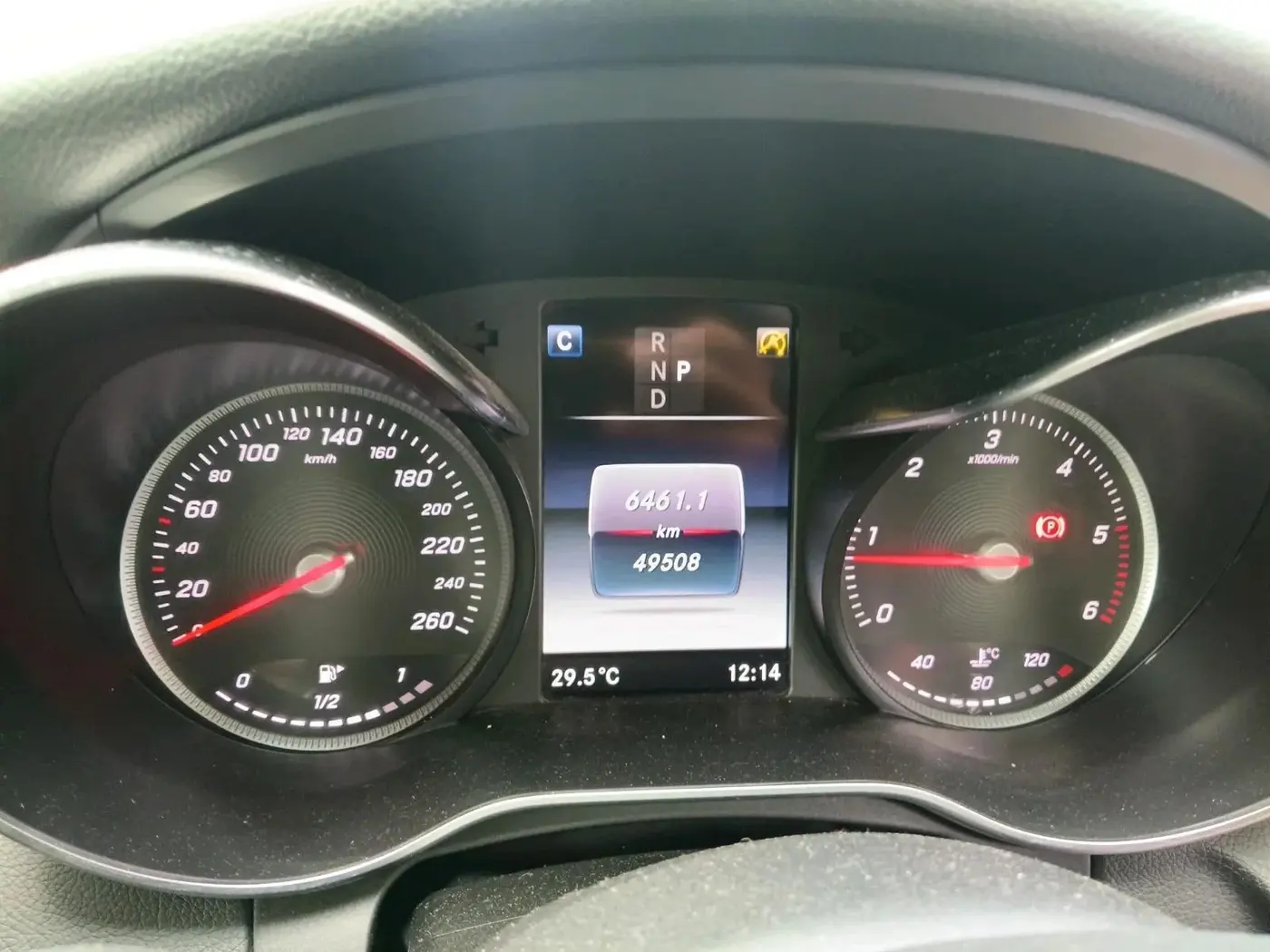 2017 Mercedes Benz C Class 220d, Diesel, Automatic, 57,500 km, interior