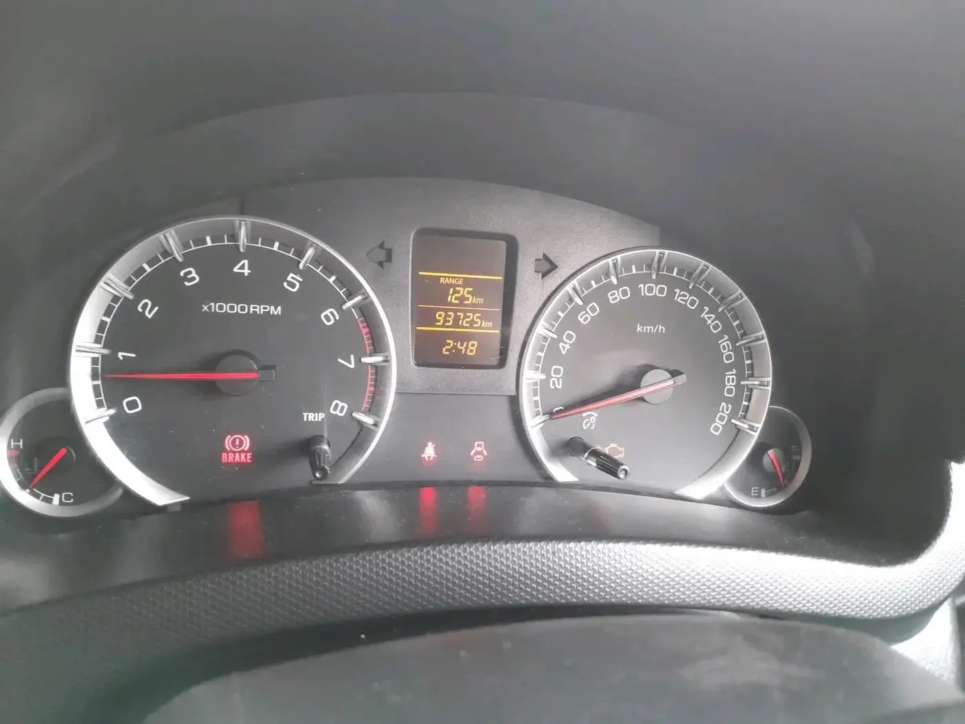 2016 Maruti Swift VXI, Petrol, Manual, 93,725 km, interior