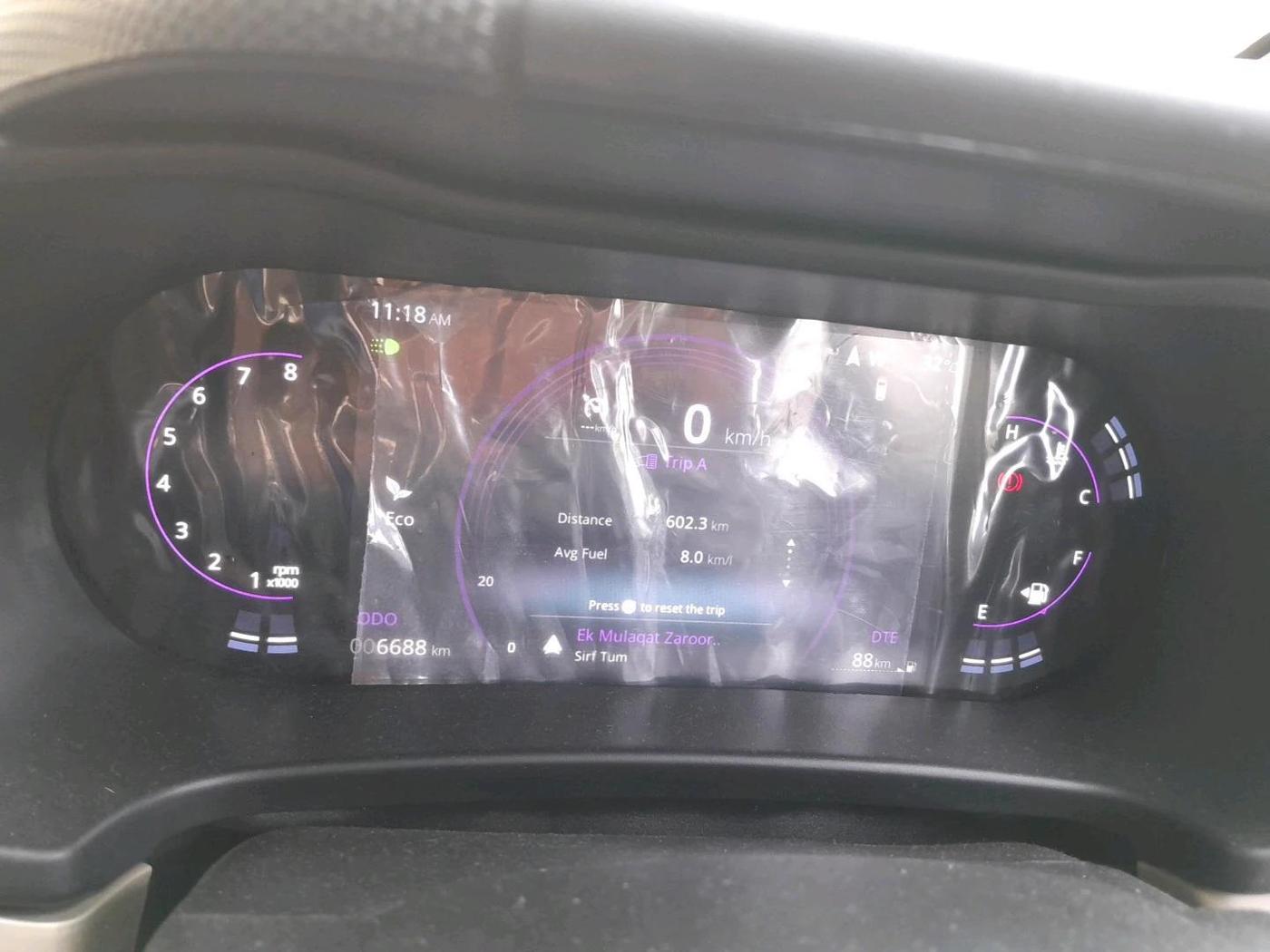 2025 Tata ALTROZ Accomplished S Petrol 5 MT, Petrol, Manual, 6,688 km, interior