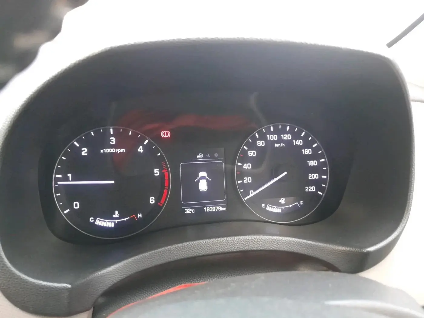 2017 Hyundai Creta SX (O) 1.6 DIESEL, Diesel, Manual, 1,83,979 km, interior