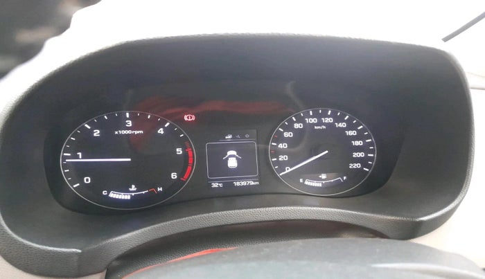 2017 Hyundai Creta SX (O) 1.6 DIESEL, Diesel, Manual, 1,83,979 km, interior