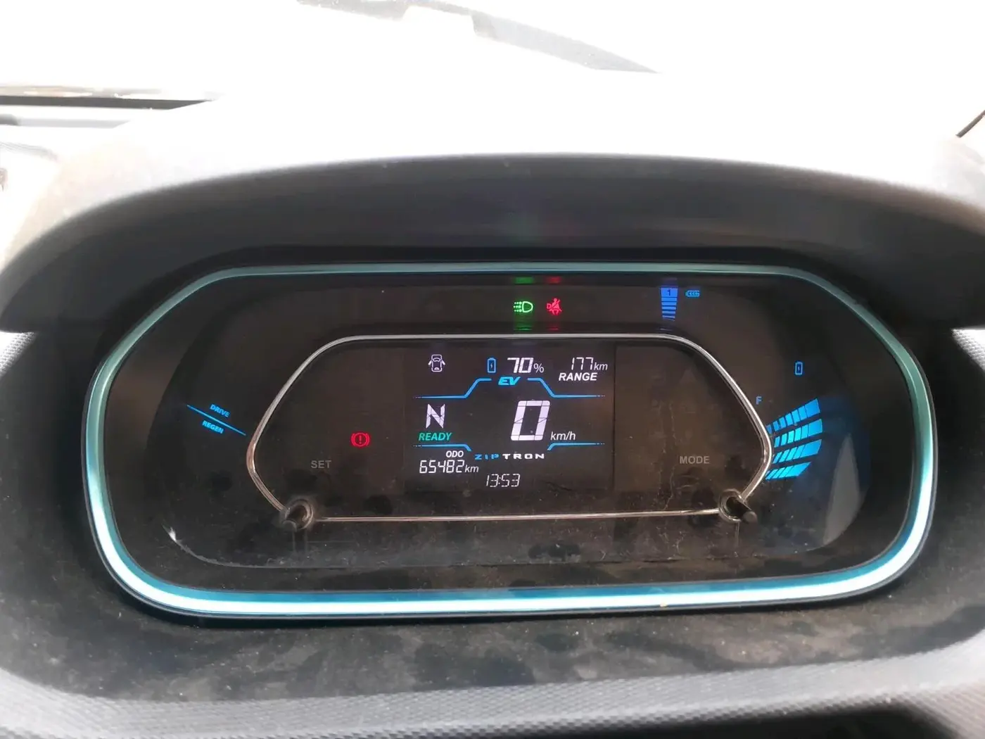 2023 Tata TIAGO EV XZ PLUS LONG RANGE, Electric, Automatic, 65,482 km, interior