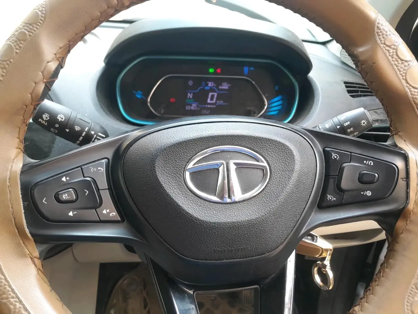 2023 Tata TIAGO EV XZ PLUS LONG RANGE, Electric, Automatic, 65,482 km, interior