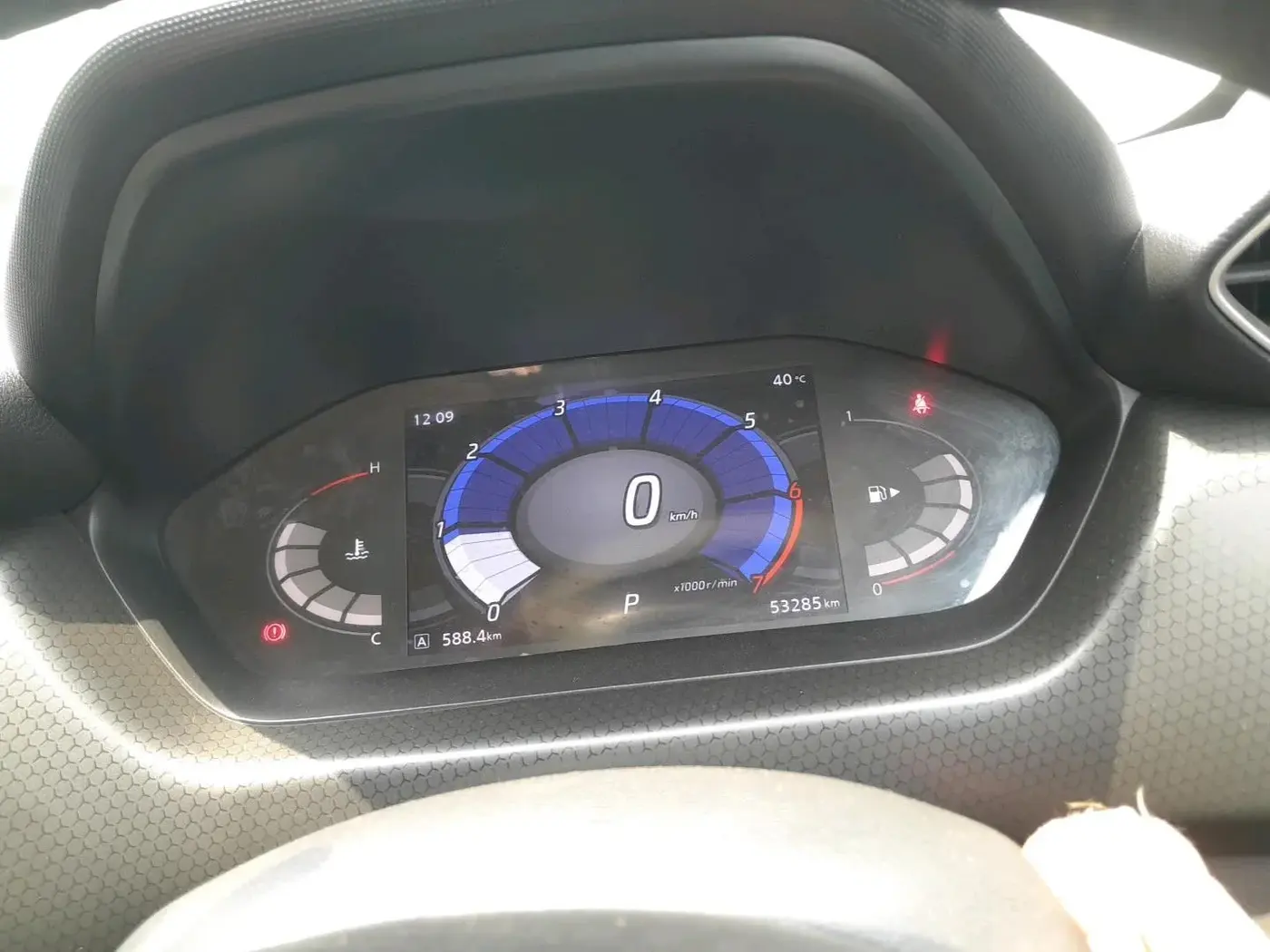 2021 Nissan MAGNITE XV PREMIUM TURBO CVT DUAL TONE, Petrol, Automatic, 53,285 km, interior