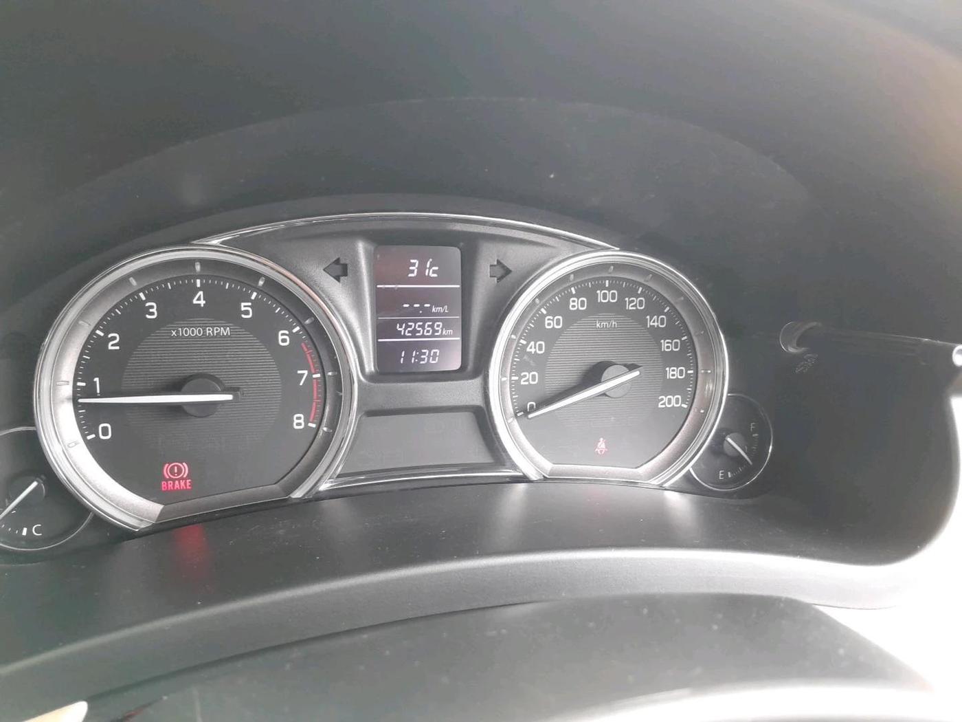 2017 Maruti Ciaz DELTA 1.4 MT PETROL, Petrol, Manual, 42,569 km, interior