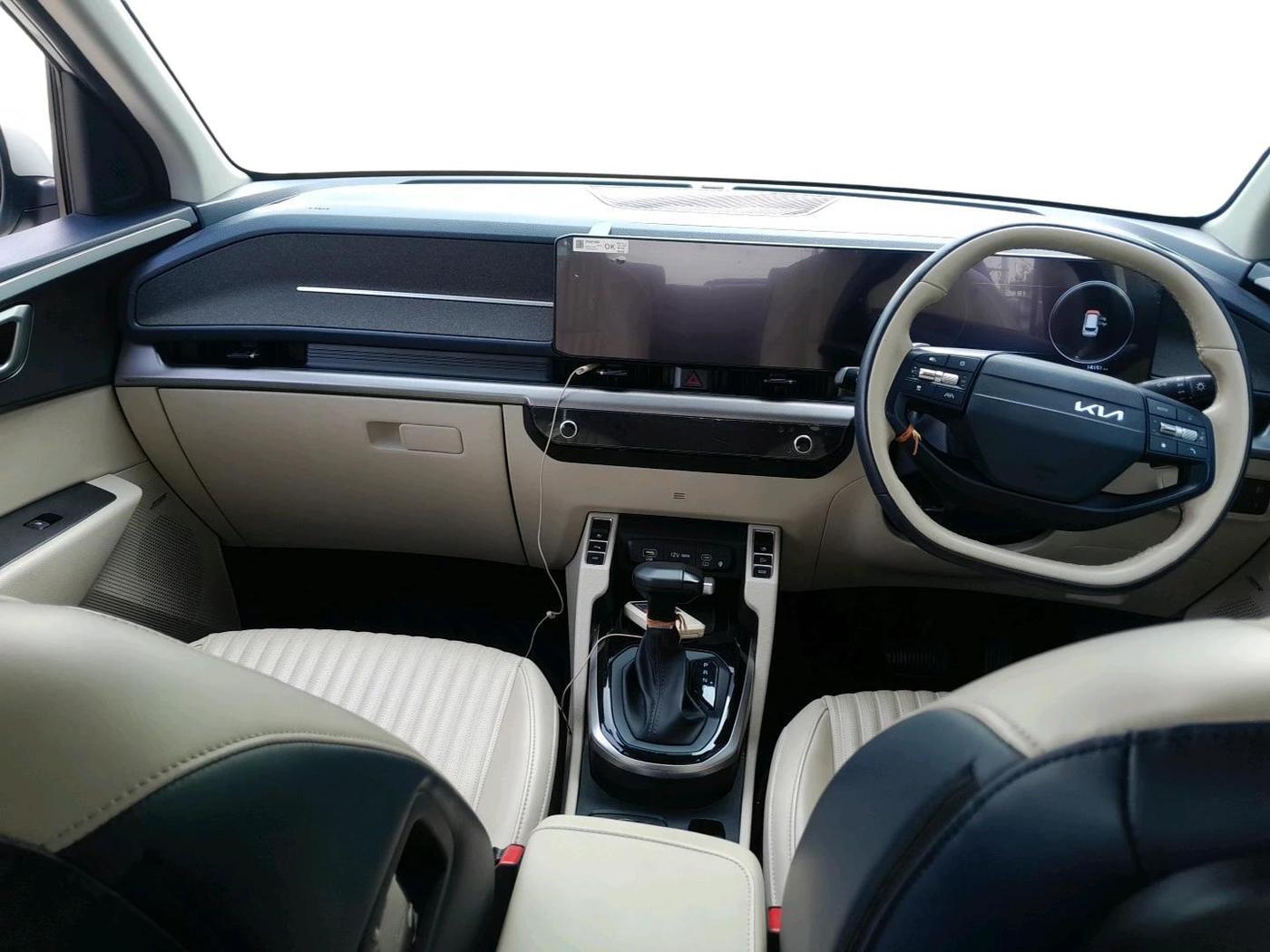 2025 KIA Carens Clavis HTX Plus 1.5 Turbo Petrol 6STR DCT, Petrol, Automatic, 14,151 km, interior