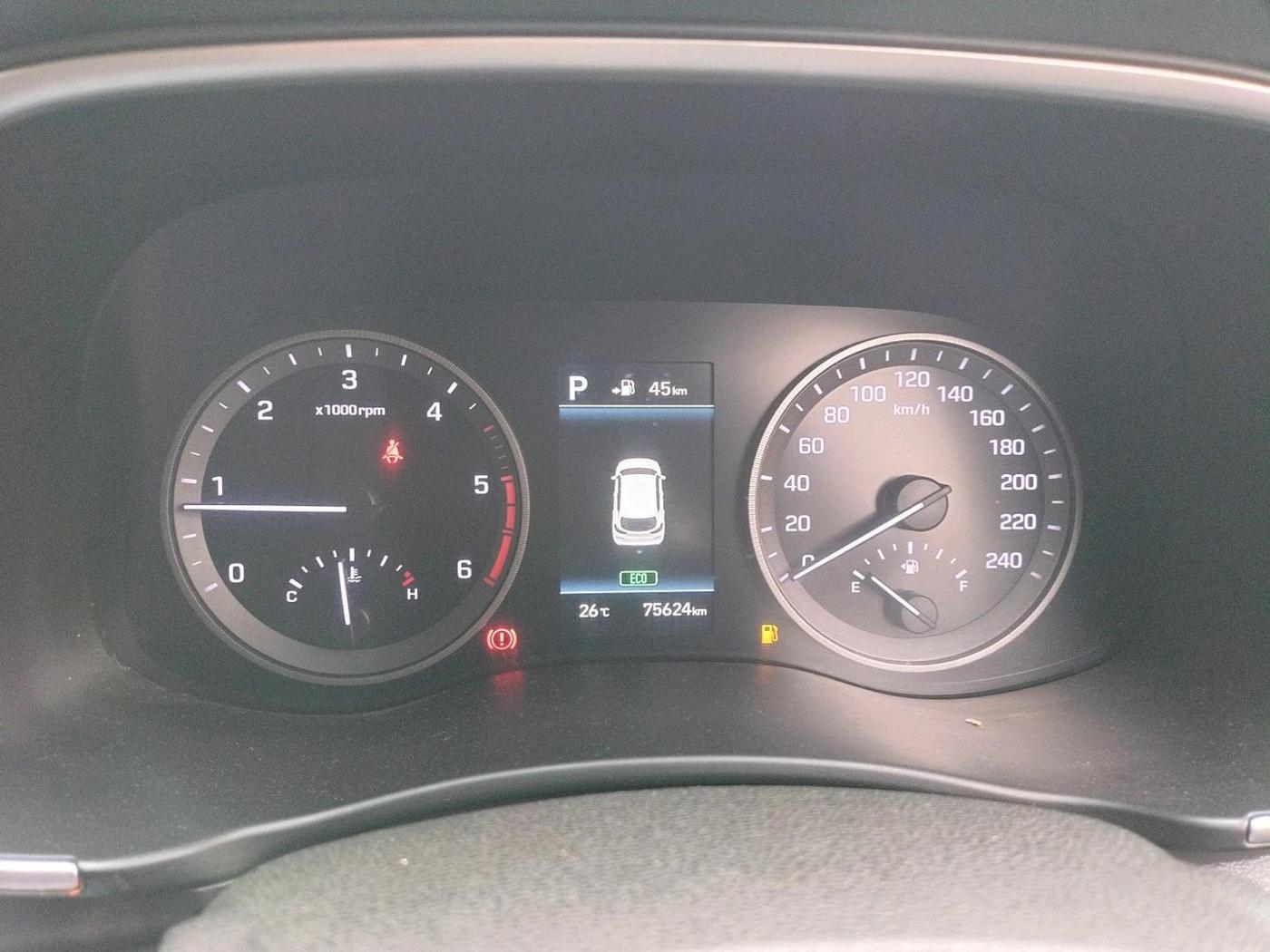 2022 Hyundai Tucson GLS 4WD AT DIESEL, Diesel, Automatic, 75,624 km, interior