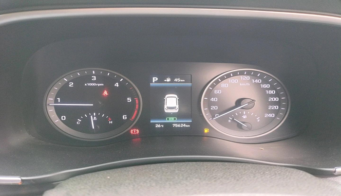 2022 Hyundai Tucson GLS 4WD AT DIESEL, Diesel, Automatic, 75,624 km, interior