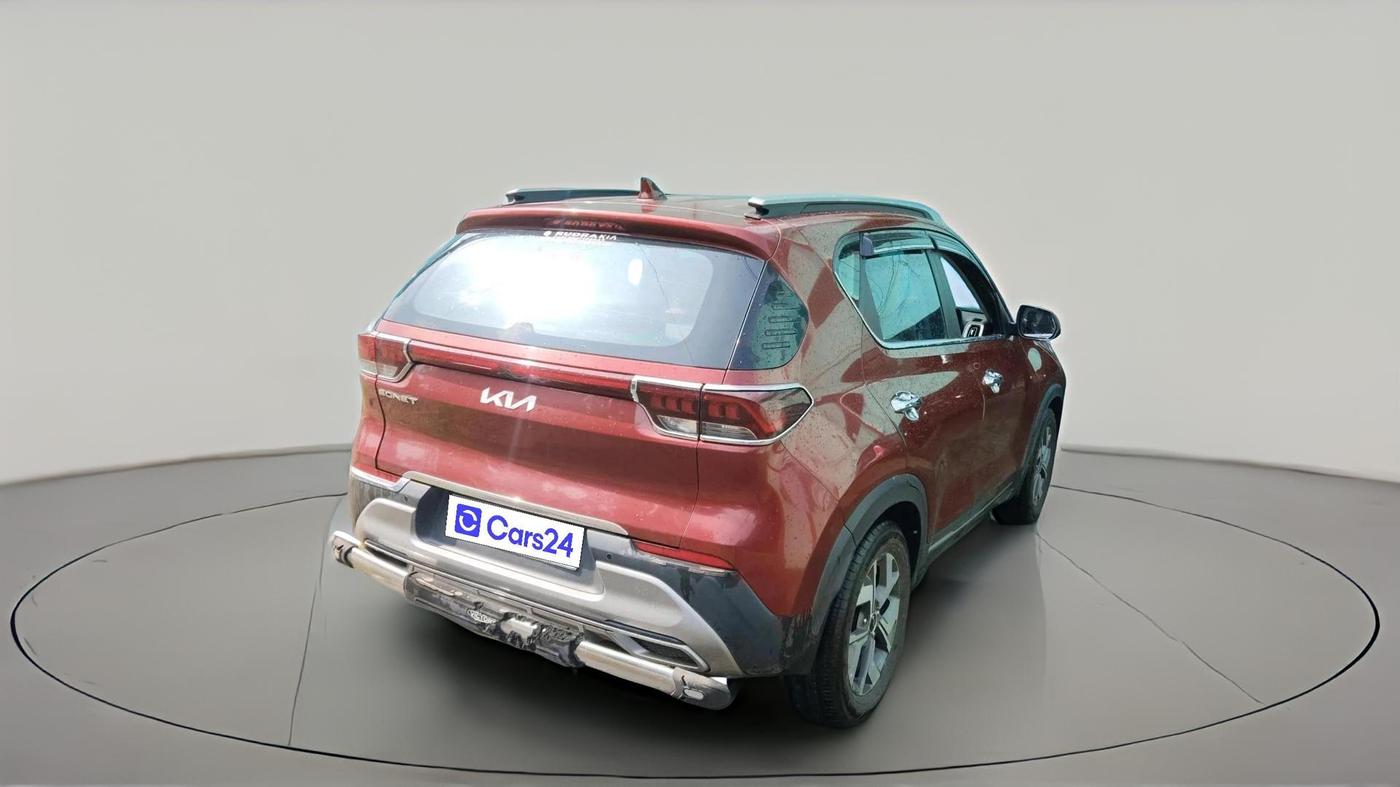2021 KIA SONET HTX 1.5, Diesel, Manual, 1,34,433 km, exterior