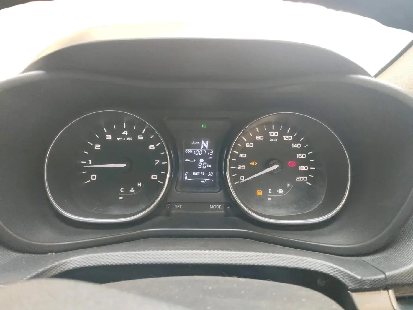 2018 Tata NEXON XZA PLUS DIESEL DUAL TONE, Diesel, Automatic, 1,00,713 km, interior