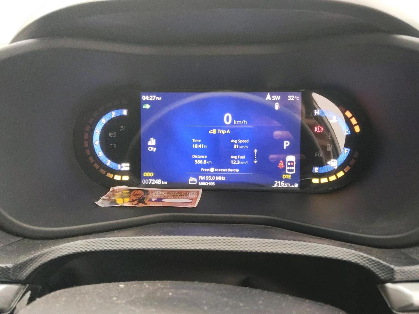 2025 Tata NEXON Creative Plus (PS) 1.2 Petrol DCA Dual Tone, Petrol, Automatic, 7,248 km, interior