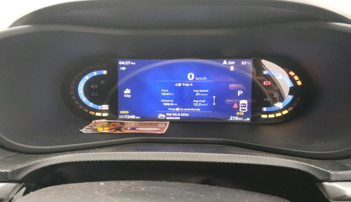 2025 Tata NEXON Creative Plus (PS) 1.2 Petrol DCA Dual Tone, Petrol, Automatic, 7,248 km, interior