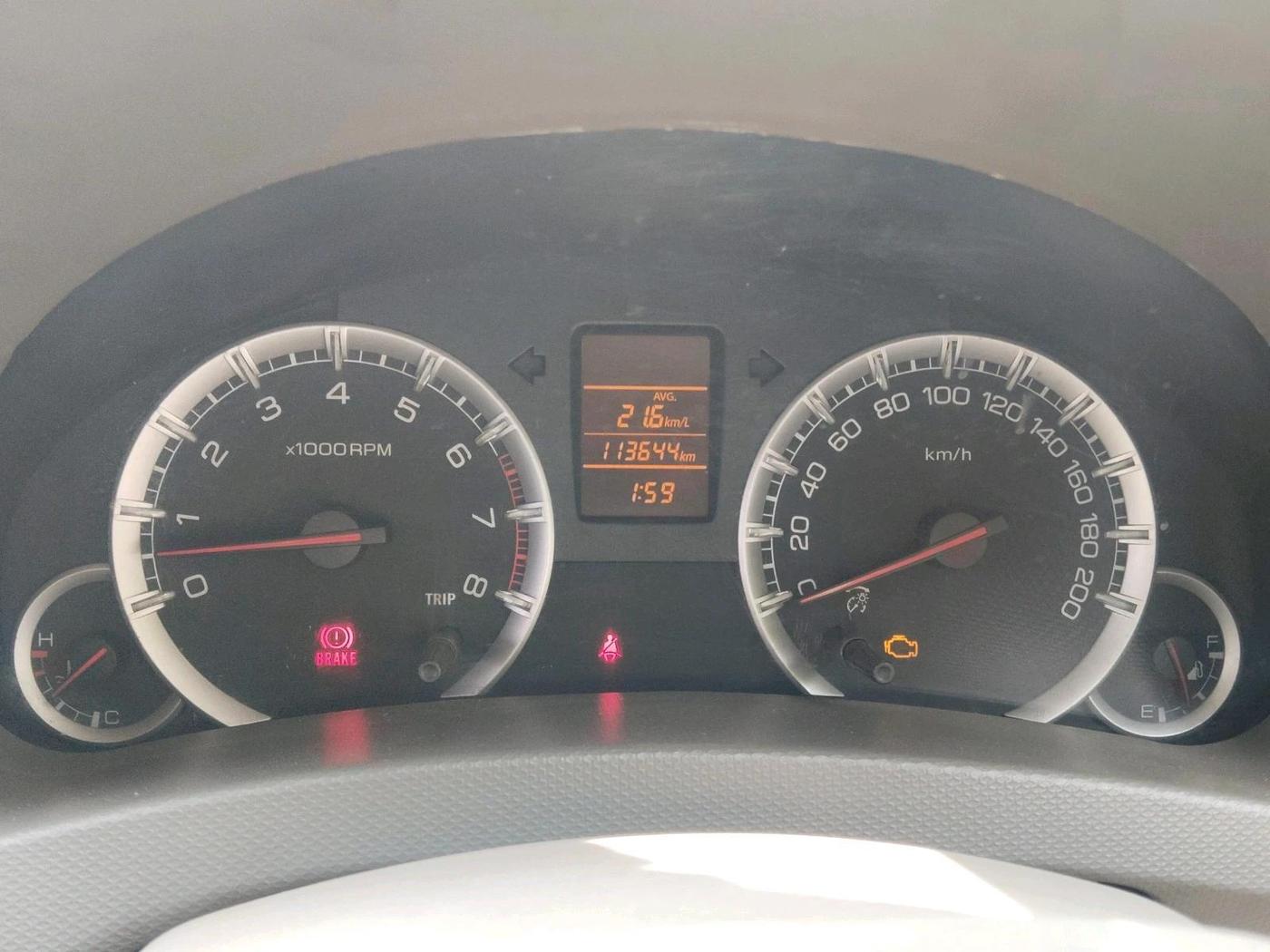 2012 Maruti Ertiga VXI, Petrol, Manual, 1,13,624 km, interior