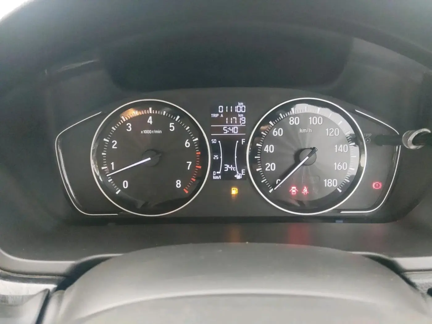 2022 Honda Amaze 1.2L I-VTEC VX, Petrol, Manual, 11,100 km, interior