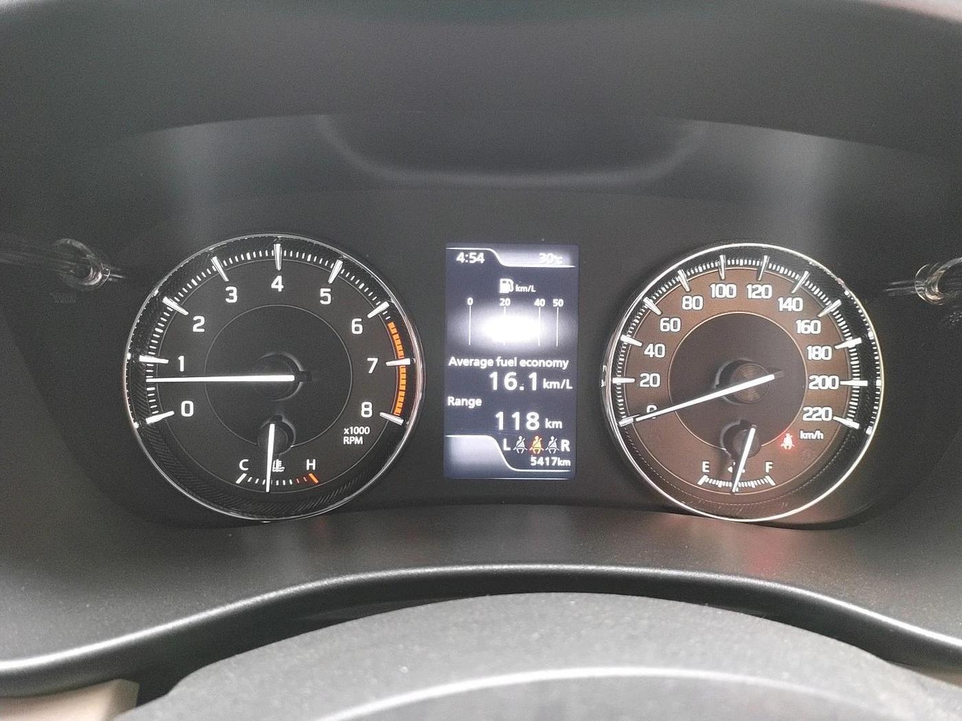 2024 Toyota Glanza V, Petrol, Manual, 5,417 km, interior