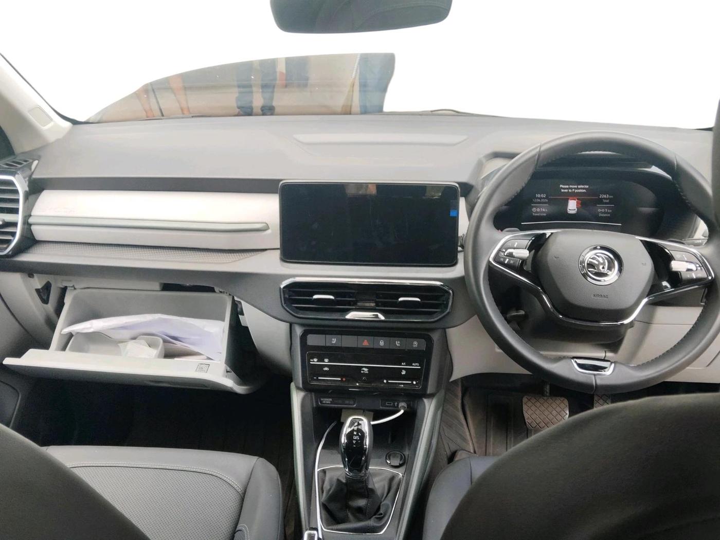 2025 Skoda Kylaq Prestige AT, Petrol, Automatic, 2,263 km, interior