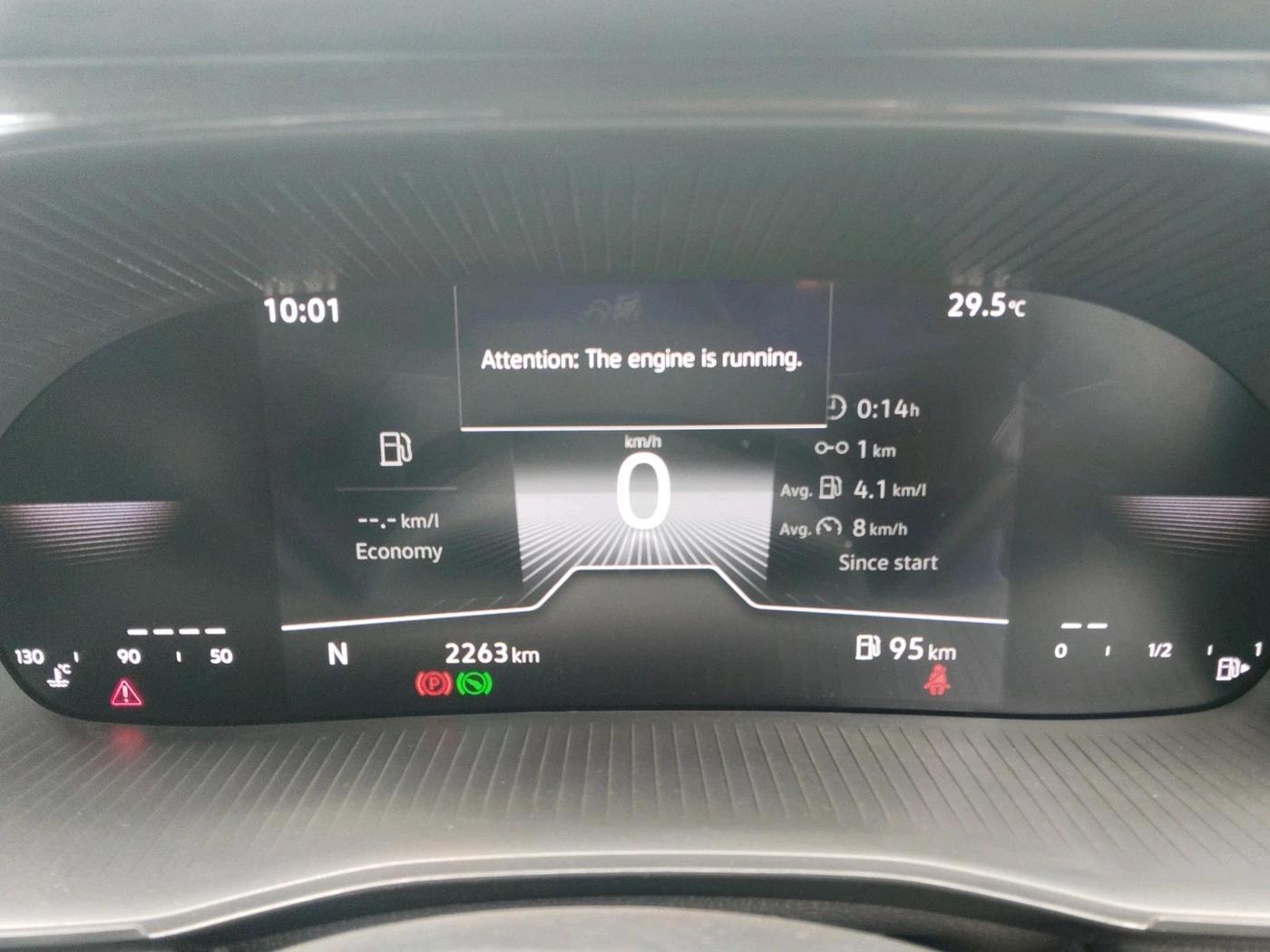 2025 Skoda Kylaq Prestige AT, Petrol, Automatic, 2,263 km, interior