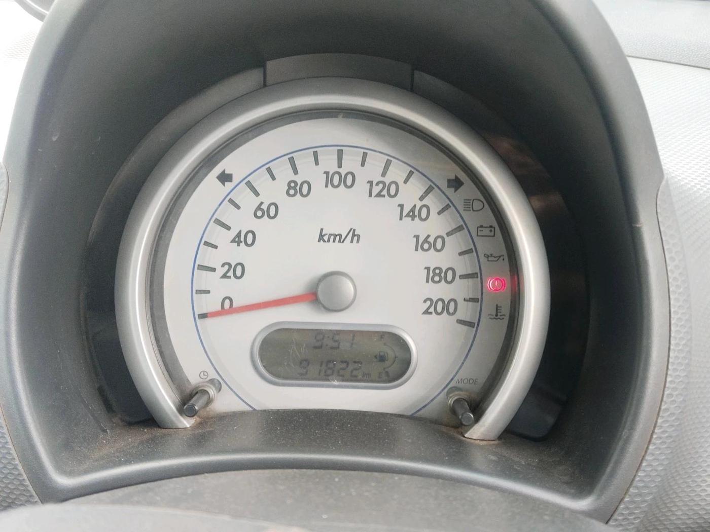 2011 Maruti Ritz VXI, Petrol, Manual, 91,822 km, interior