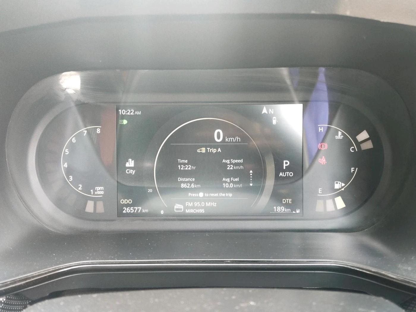 2023 Tata Safari XZA PLUS 2.0L RED DARK EDITION, Diesel, Automatic, 26,577 km, interior